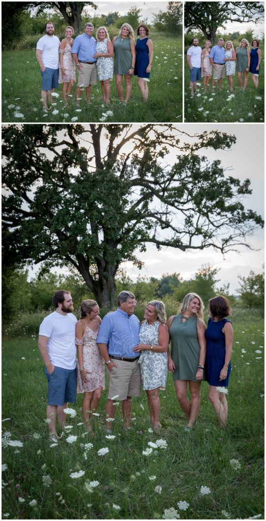 Milwaukee Family during field photo session