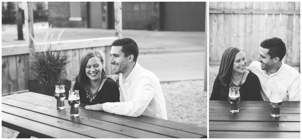 Craft Brewery in Milwaukee Engagement Session - Happy Takes Photography
