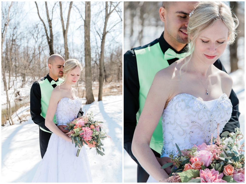 Winter Wedding in Appleton, WI | Happy Takes Photography