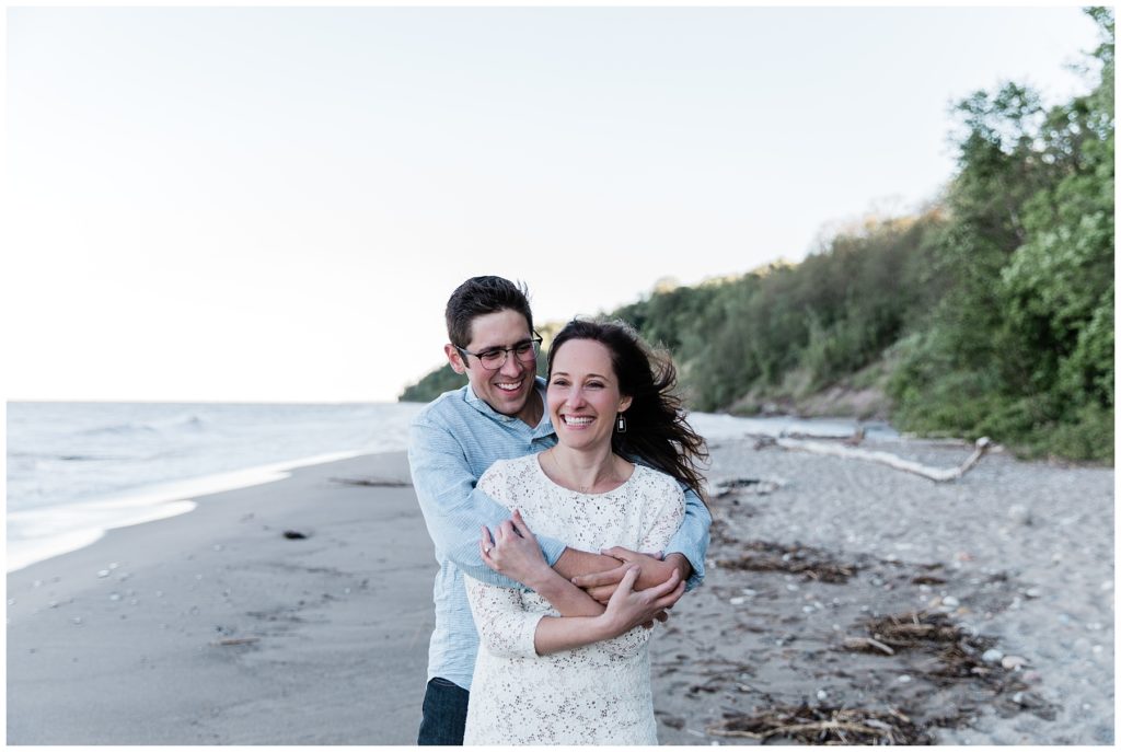 Lakefront Engagement Session | Milwaukee, WI | Happy Takes Photography