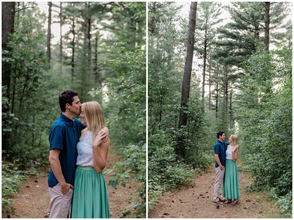 Engagement Session in the Wisconsin Outdoors | Happy Takes Photography