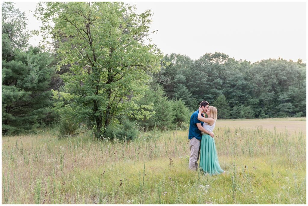 Engagement Session in the Wisconsin Outdoors | Happy Takes Photography
