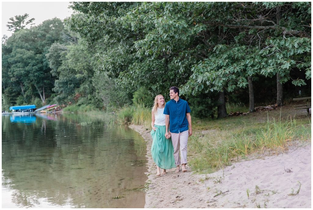 Summer Camp Engagement Session in Wisconsin | Happy Takes Photography 