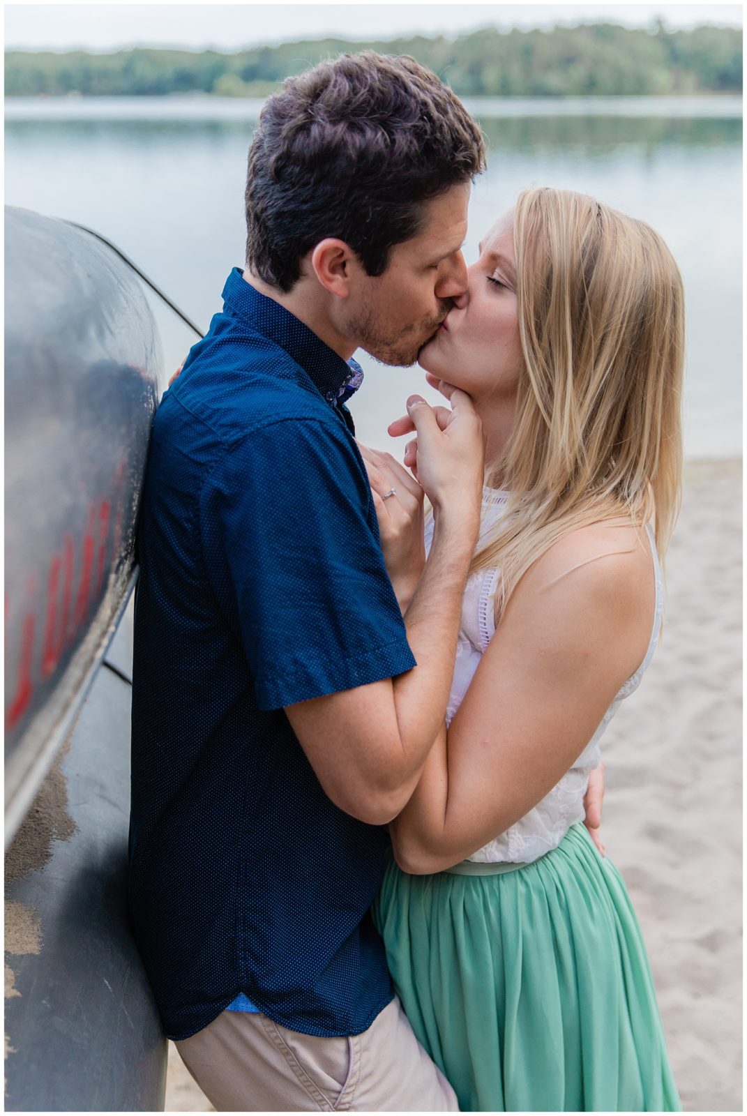 Summer Camp Engagement Session in Wisconsin | Happy Takes Photography 