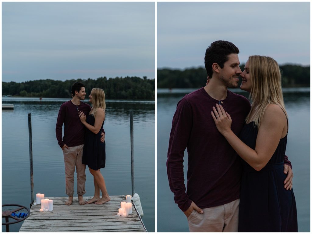 Wisconsin Summer Camp Engagement Session | Happy Takes Photography