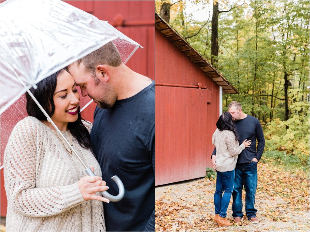 Cozy Fall Wisconsin Engagement | Happy Takes Photography
