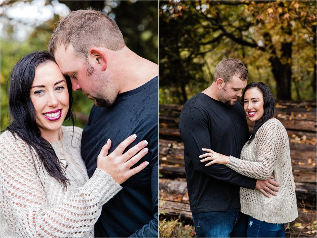 Cozy Fall Wisconsin Engagement | Happy Takes Photography