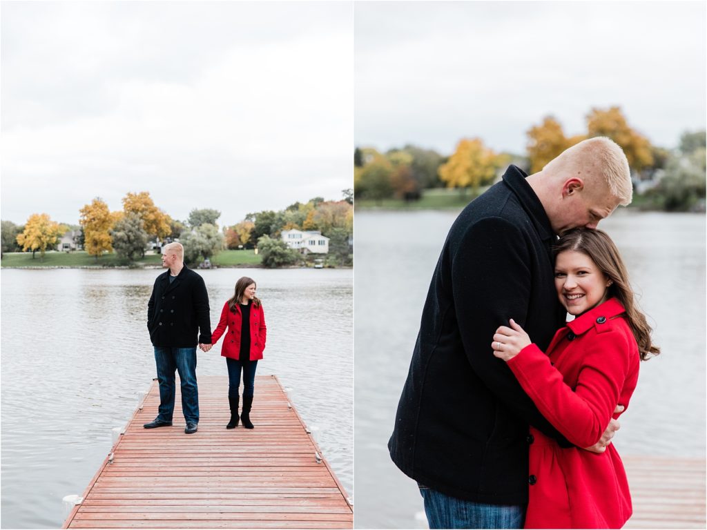 Wisconsin Engagement Session in Fall | Happy Takes Photography
