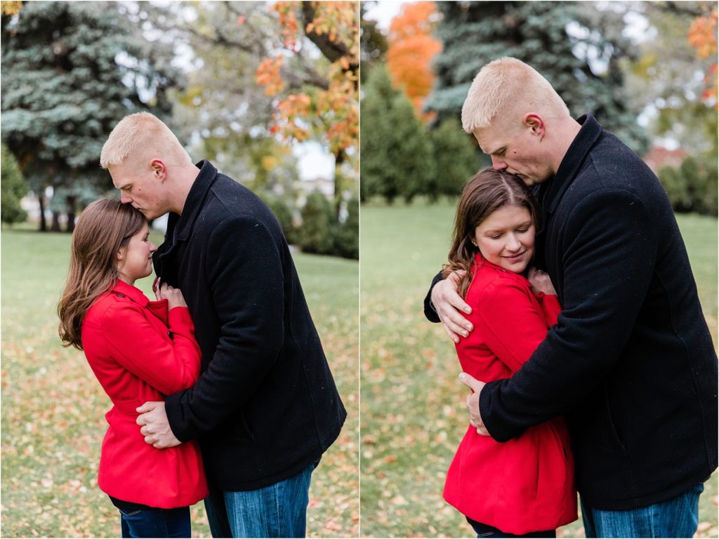 Wisconsin Engagement Session in Fall | Happy Takes Photography