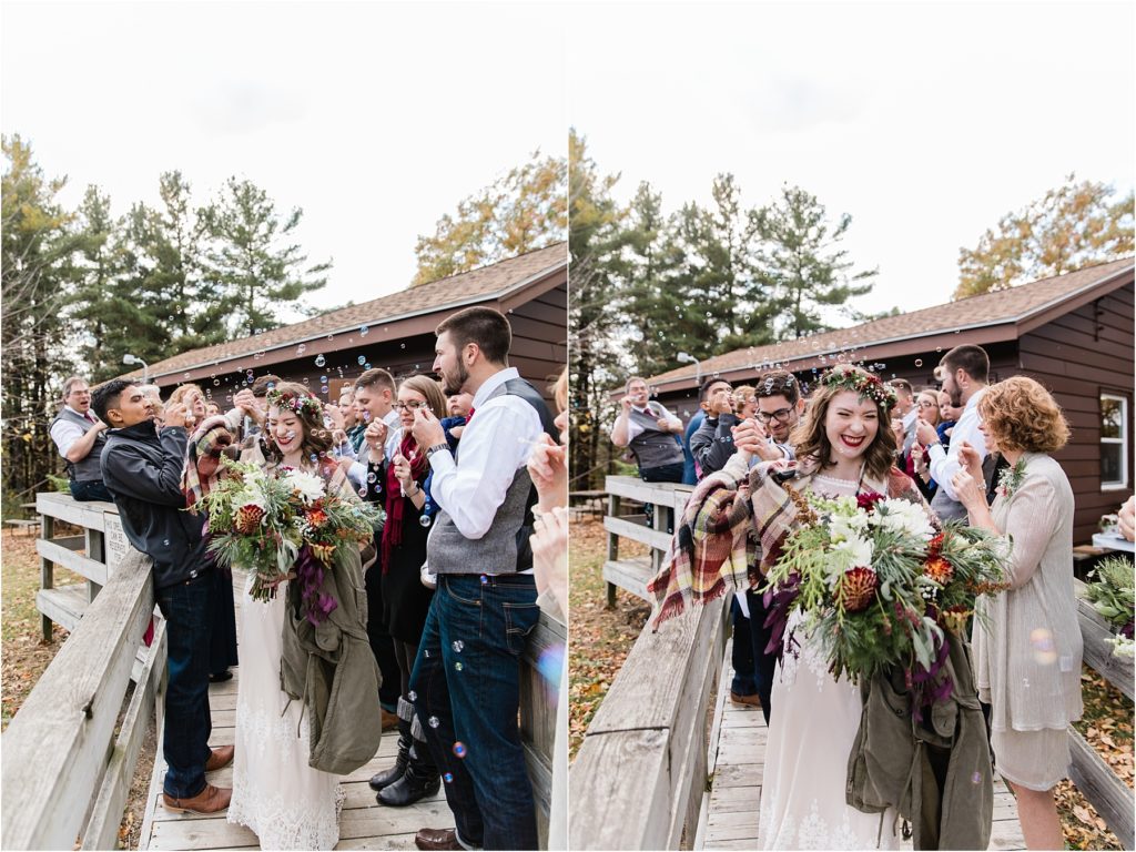 Fall Wedding in Richfield, Wisconsin | Happy Takes Photography
