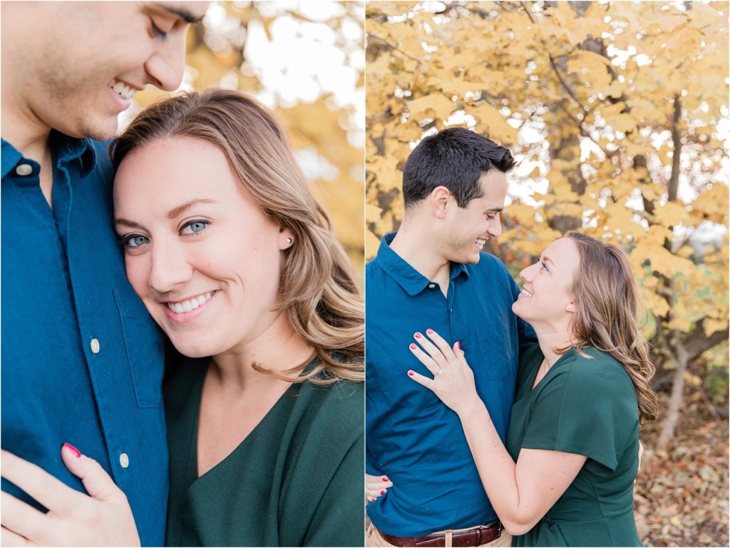 FALL ENGAGEMENT SESSION RICHFIELD, WI | HAPPY TAKES PHOTOGRAPHY