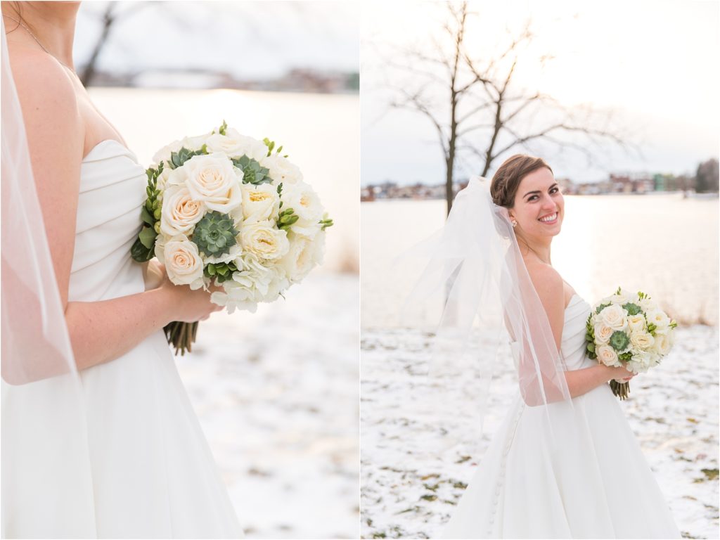 Early Winter Wisconsin Wedding | Happy Takes Photography