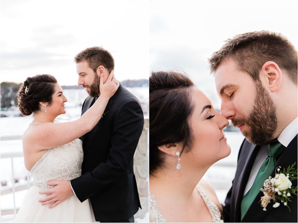 Winter Wedding at the Osthoff Resort in Wisconsin | Happy Takes Photography