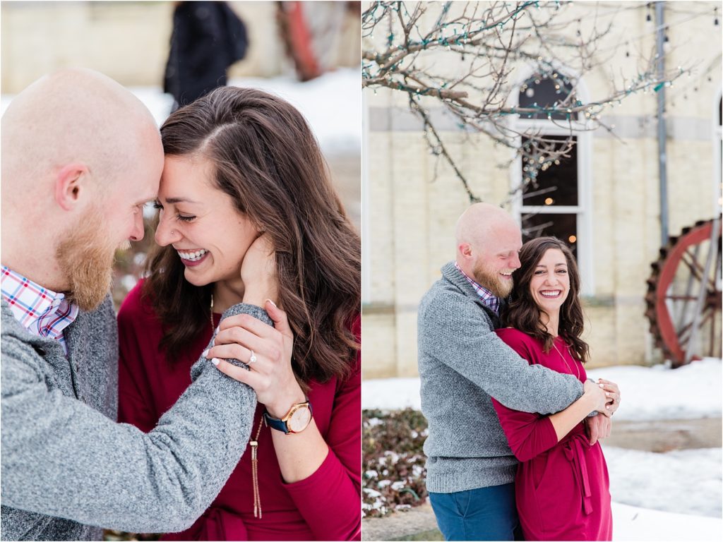 Milwaukee Winter Engagement Session | Happy Takes Photography