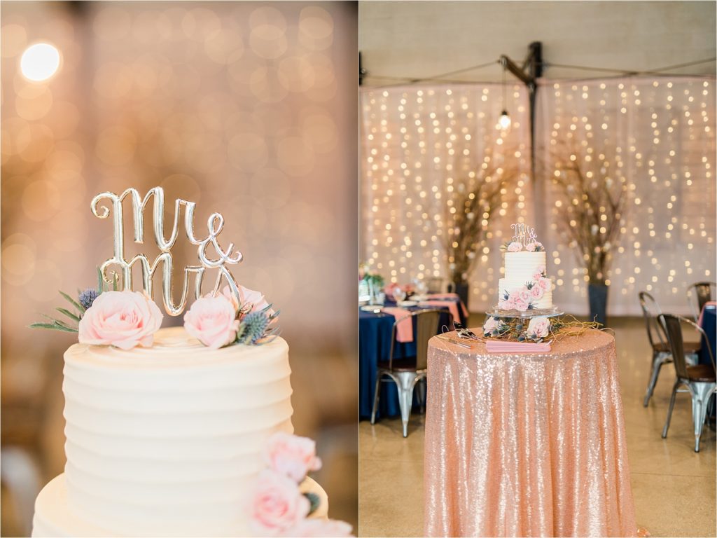 Blush and Navy Wedding at South Second in Milwaukee, WI | Happy Takes Photography