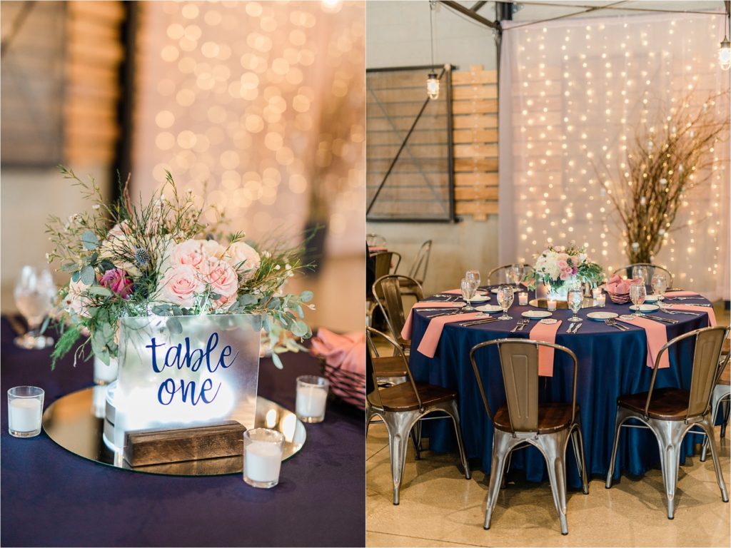 Spring Milwaukee Wedding with Blush and Navy Color Palette | Happy Takes Photography