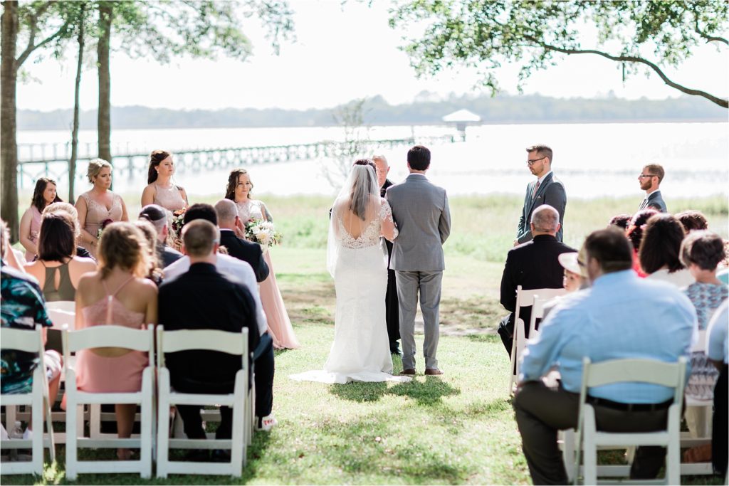 Lowndes Grove Wedding Ceremony | Happy Takes Photography