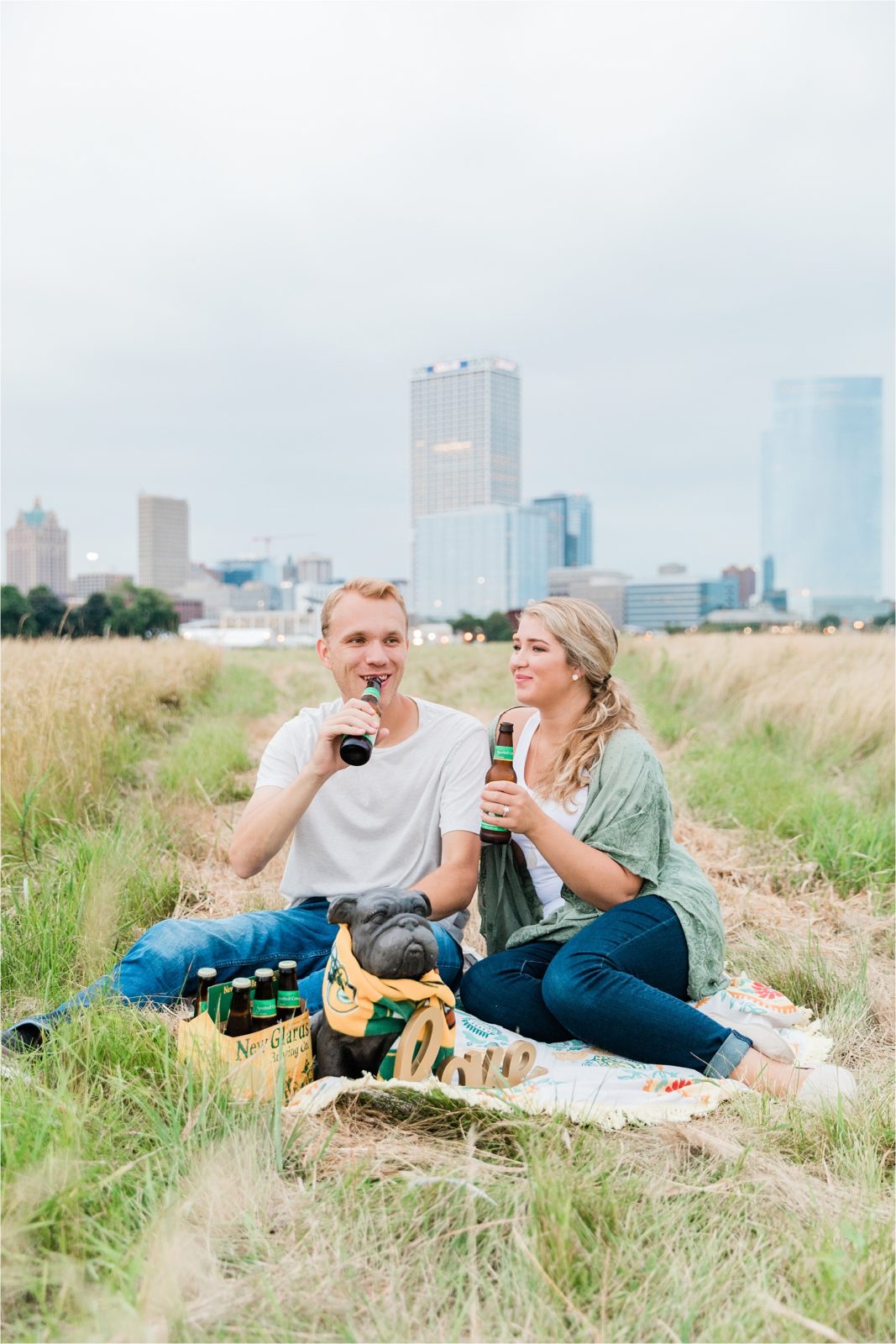 Candid Engagement Session in Milwaukee