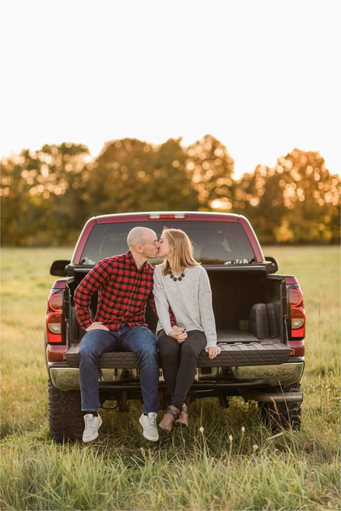 Fall Color Engagement Photography Session